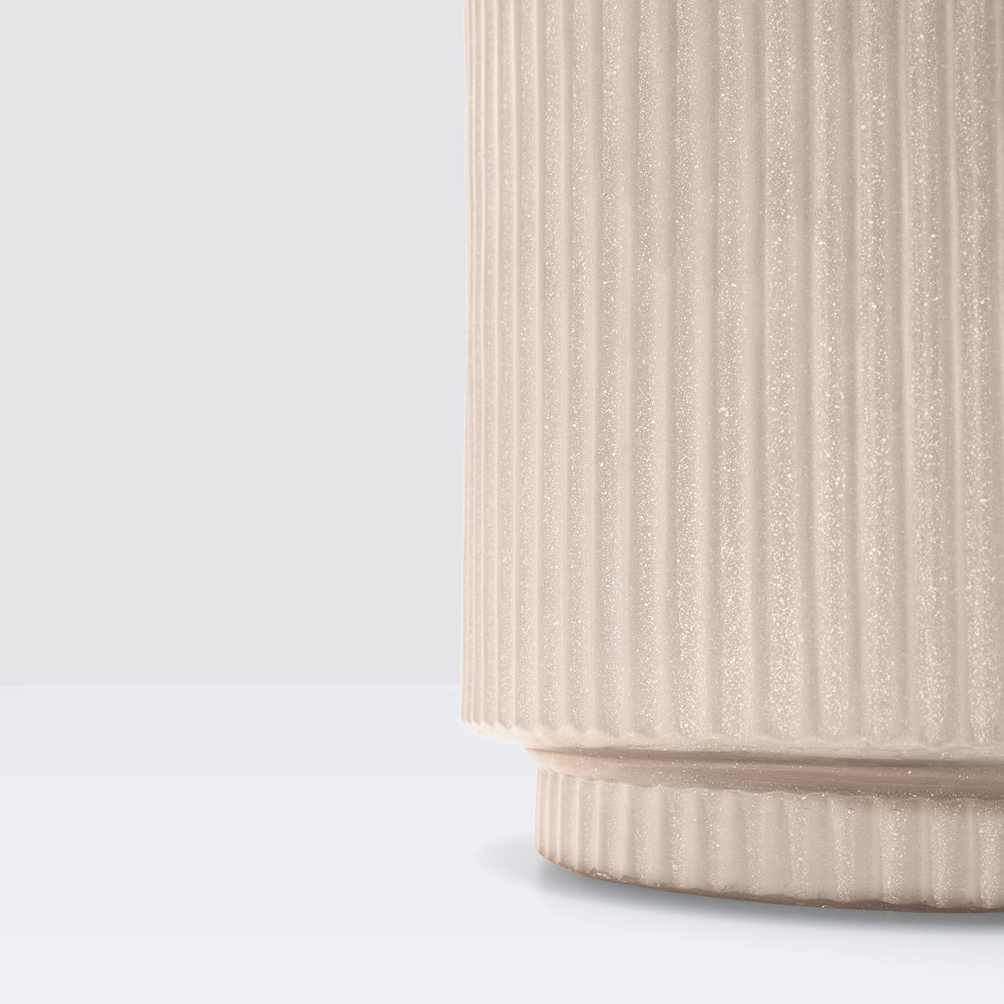 Ceramic Ribbed Pot | Patch Plants