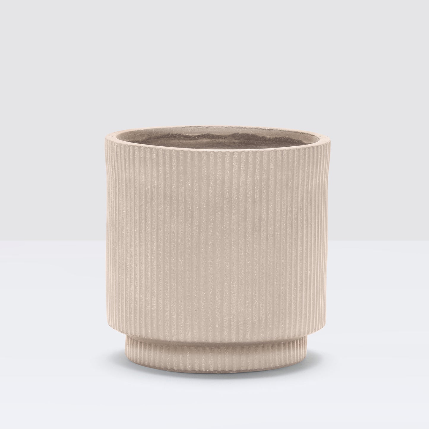 Ceramic Ribbed Pot | Patch Plants