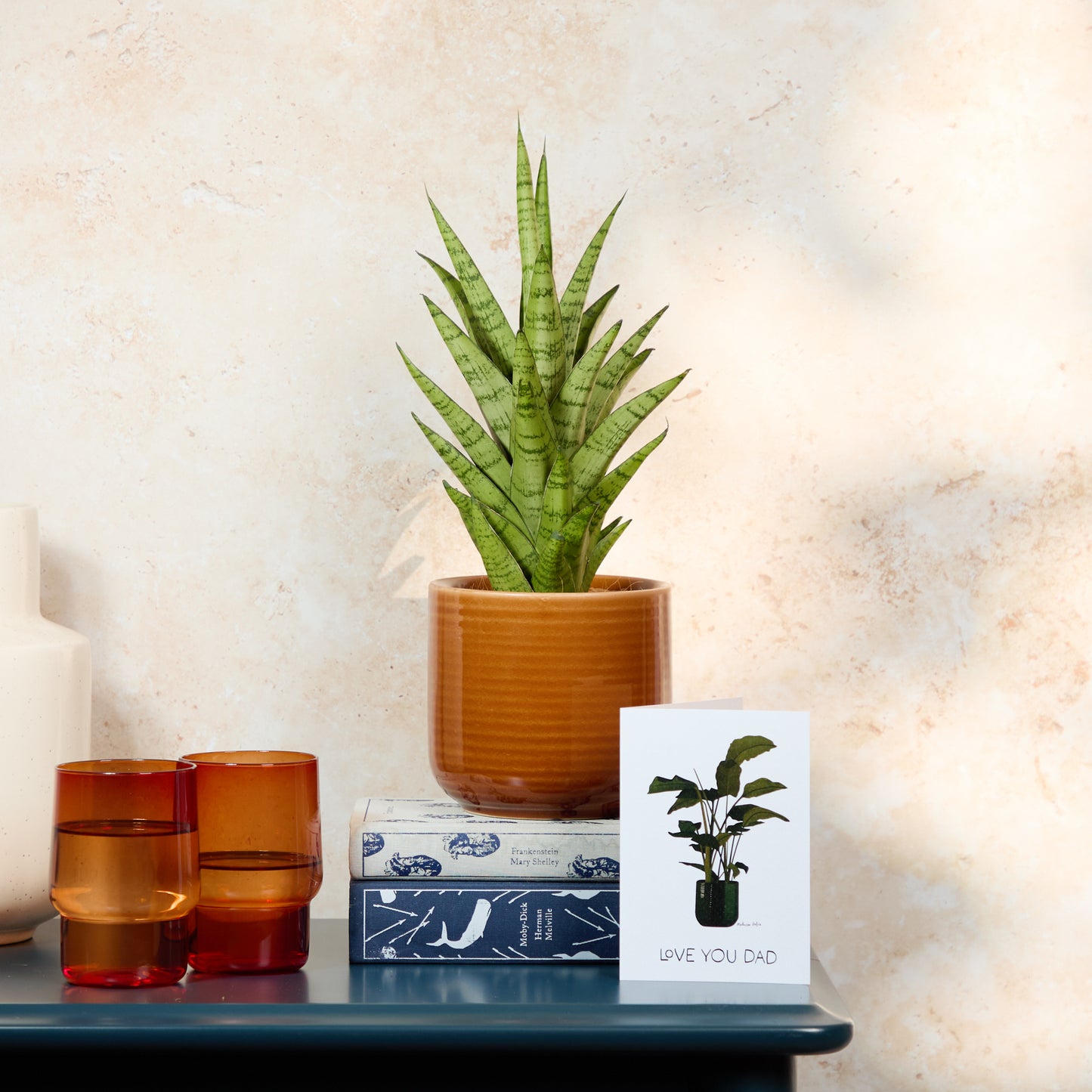 Mandy & Rust Ceramic glazed pot