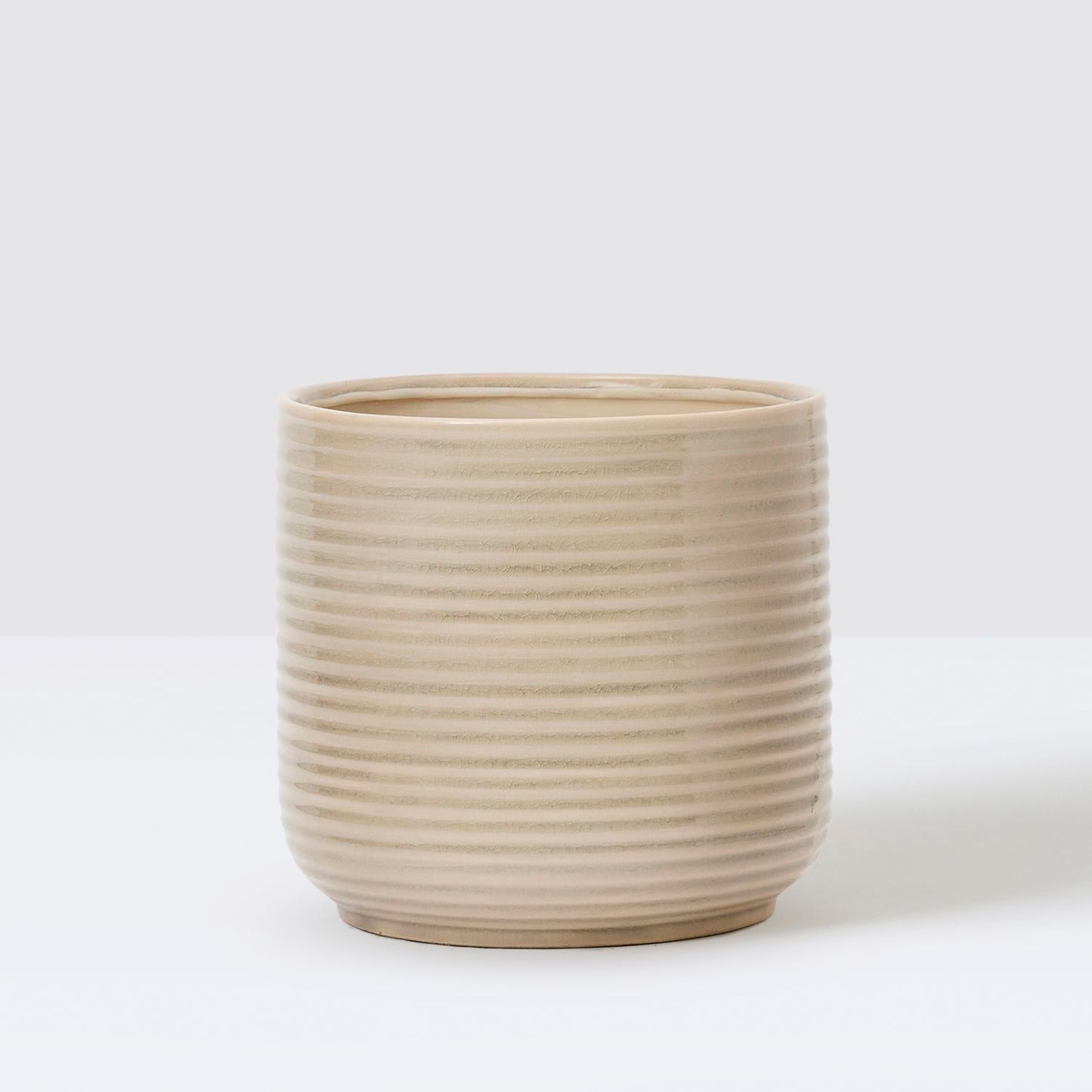 Ceramic glazed pot
