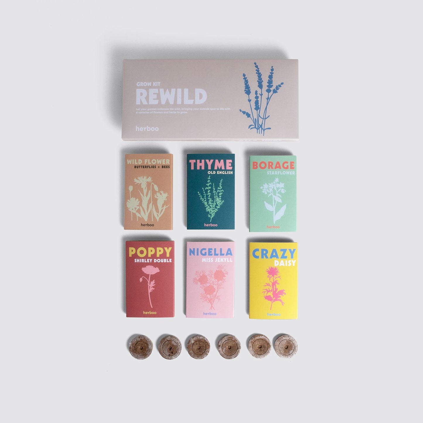 Rewild garden seeds kit