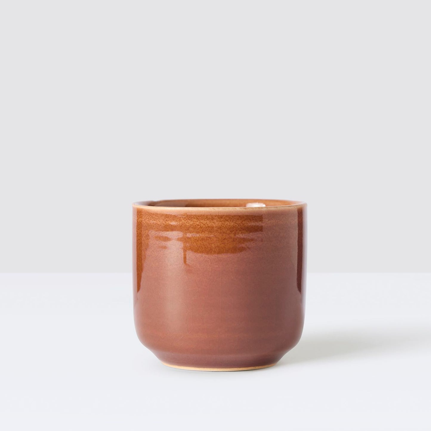 Ceramic glazed pot