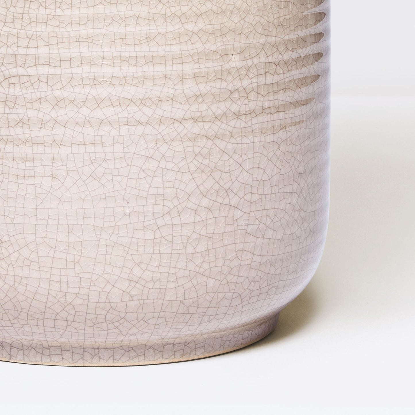 Ceramic glazed pot