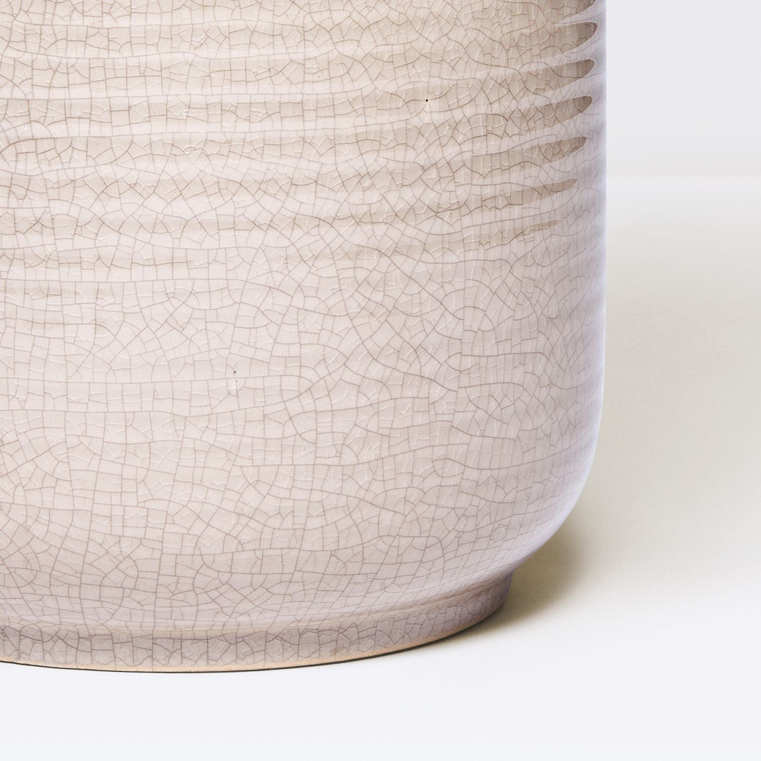 Ceramic glazed pot