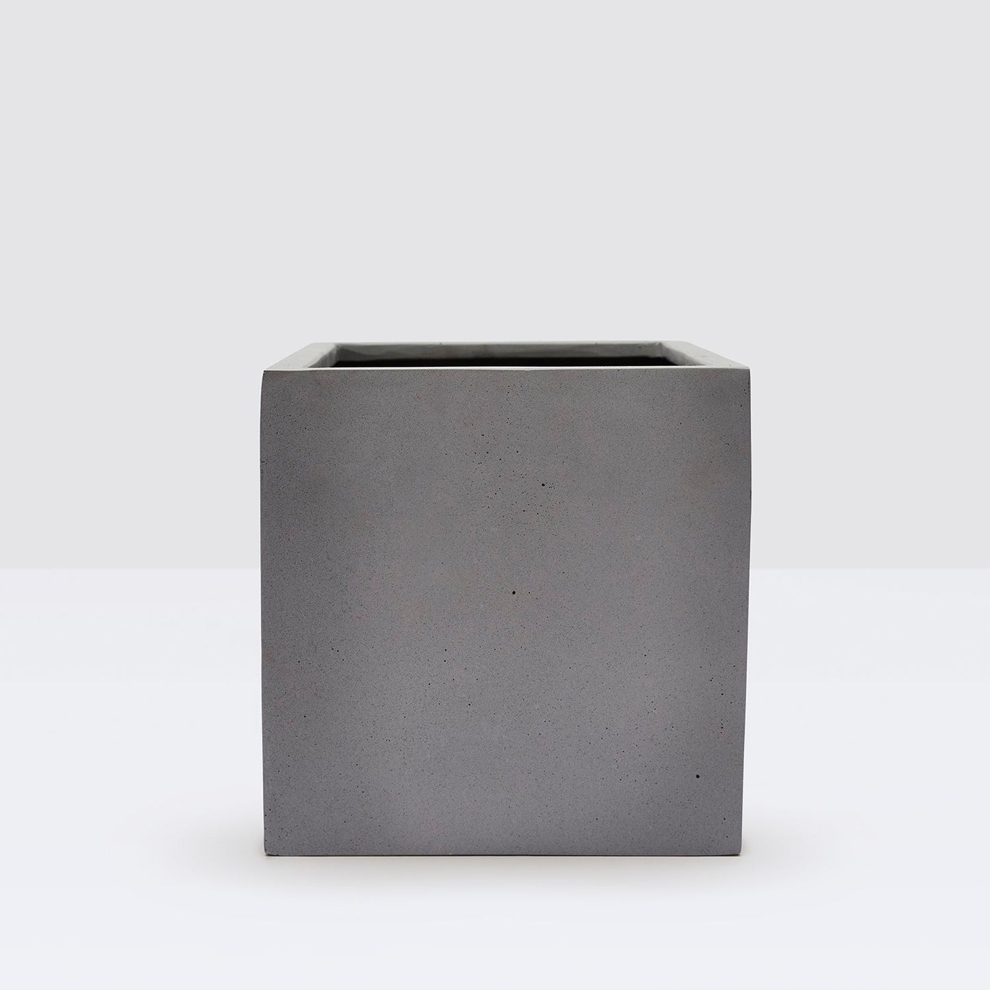 Fibrestone cube pot