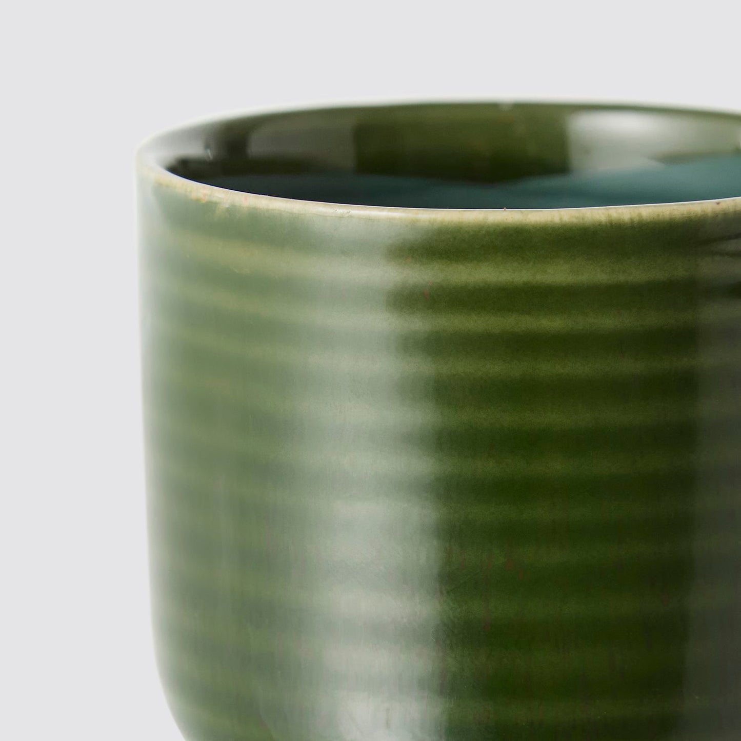 Ceramic glazed pot