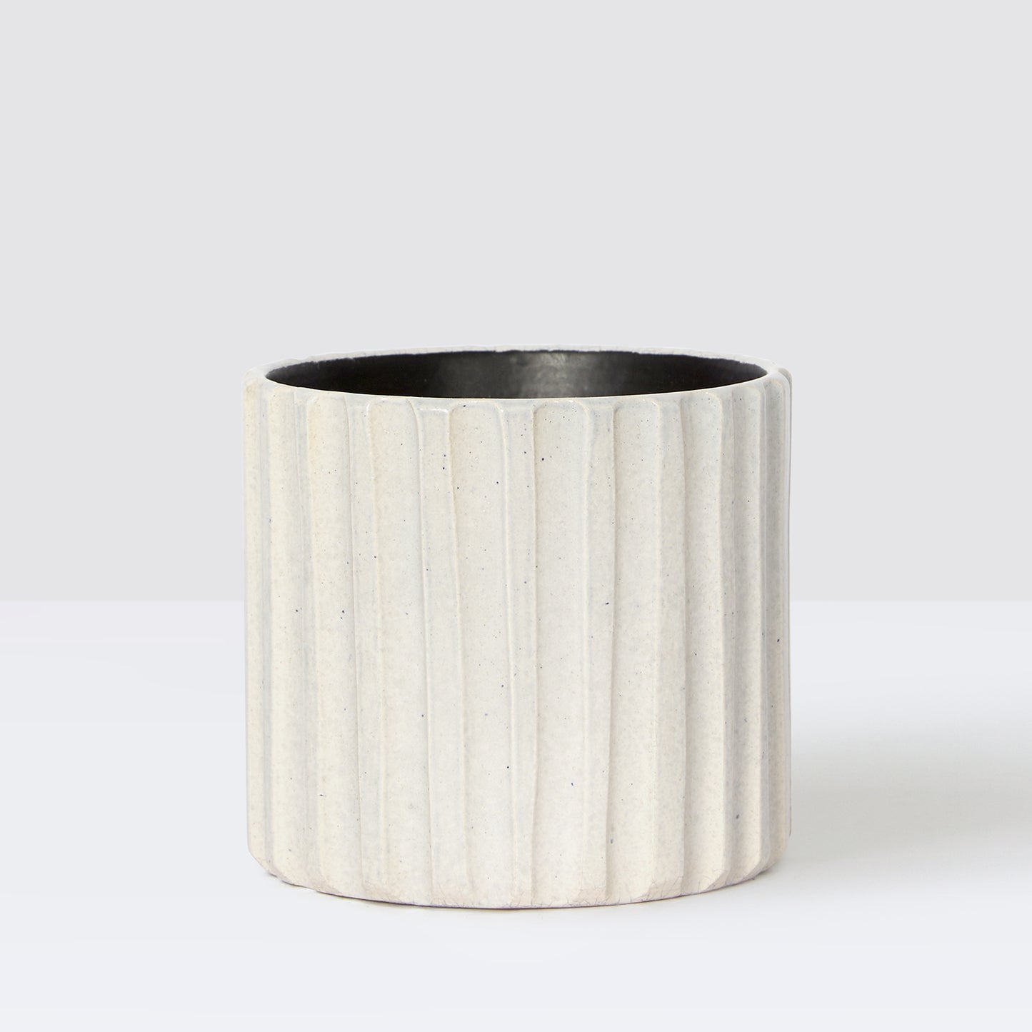12.5cm - groove pot white | Patch 