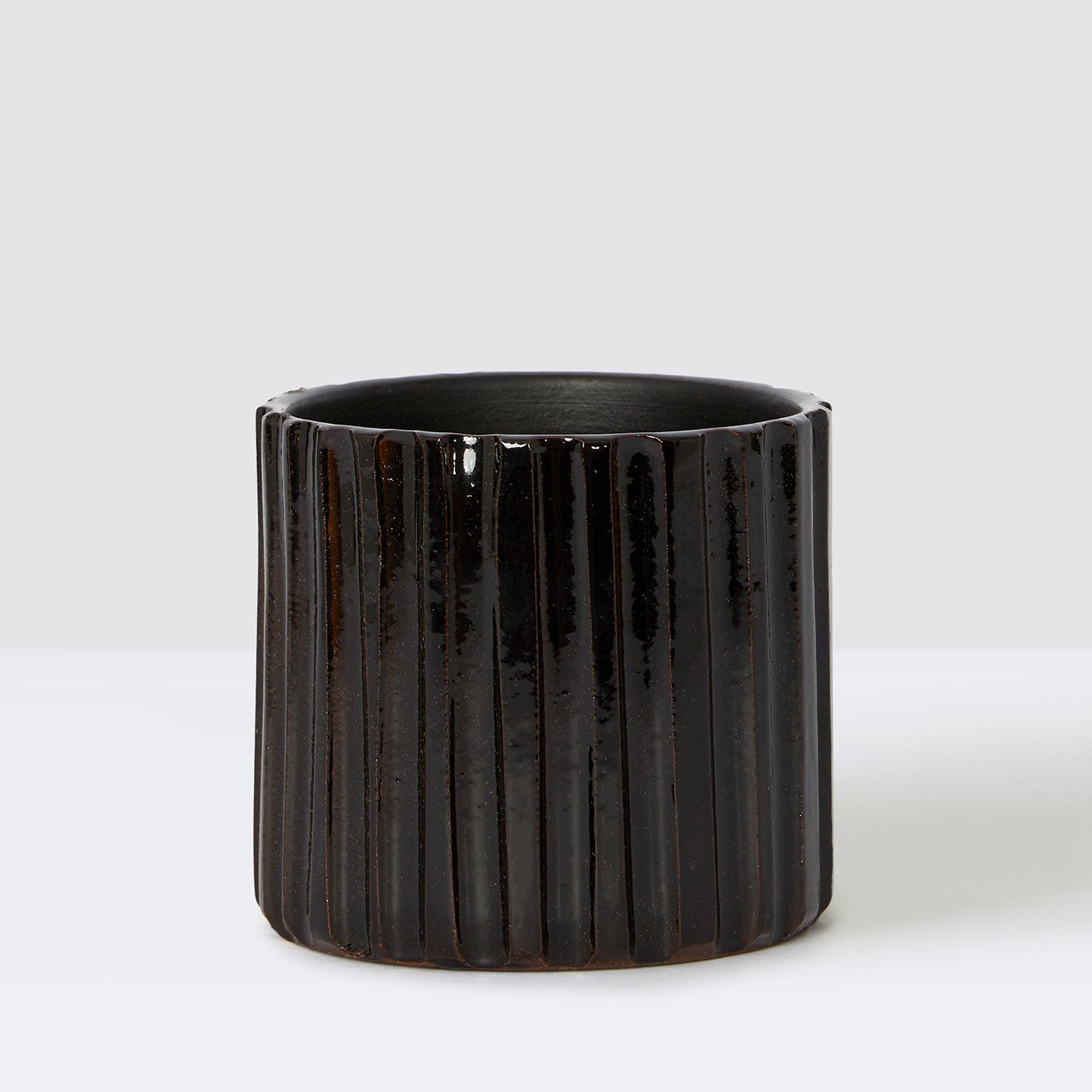 Groove pot 12.5cm / Black | Patch 
